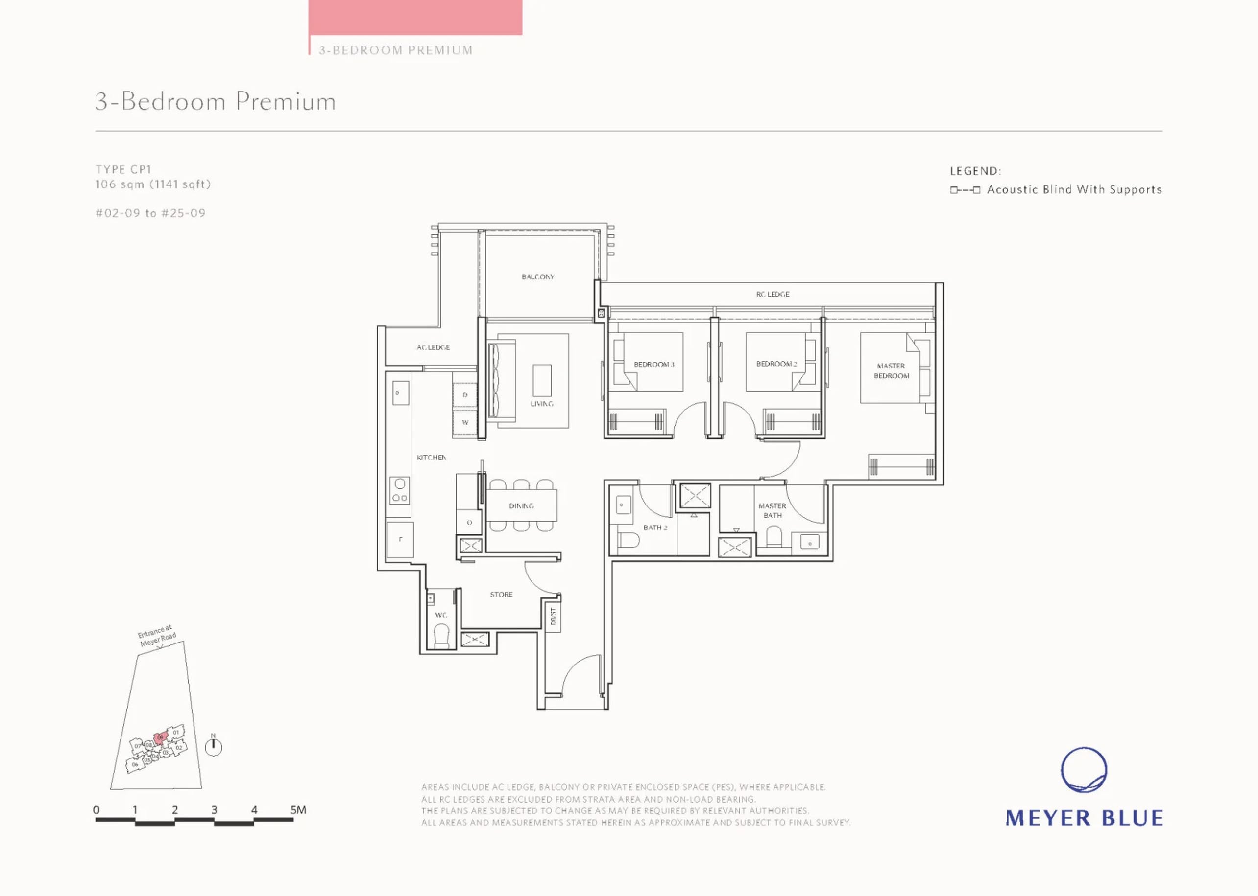 Meyer Blue floorplan